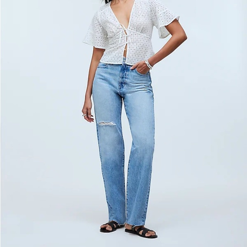 NWT Madewell The '90s Straight Jean